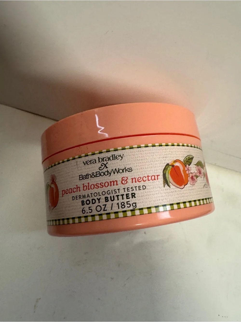 Vera Bradley Peach Blossom & Nectar Body Butter 6.5 oz Bath & Body Works